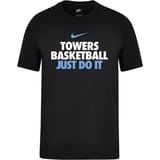 Nike BBL hamburg_towers Towers Basketball Camiseta de manga corta Negro C010