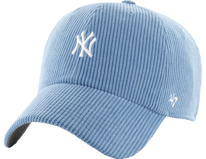 '47 Brand Blue Mlb Ny Cord Base Runner 47 Clean Up Cap Size B-Thcbr17ews-_Osfa Osfa