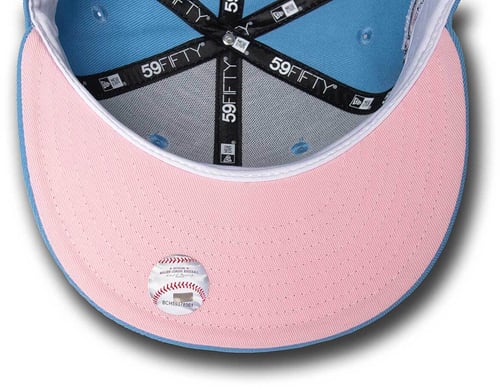 New Era MLB New York Yankees 100th Anniversary Statue Of Liberty 59fifty Fitted Cap Blue — photo 6