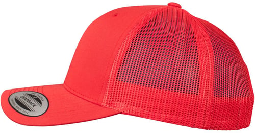 Flexfit Merch Retro Trucker Gorras Rojo — photo 3