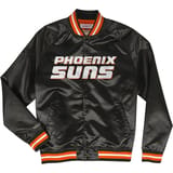 Mitchell and Ness NBA Satin Chaqueta Negro