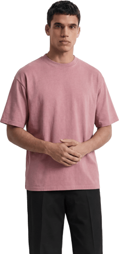 Burocs Oversized Basic Camiseta de manga corta Rosa — photo 5