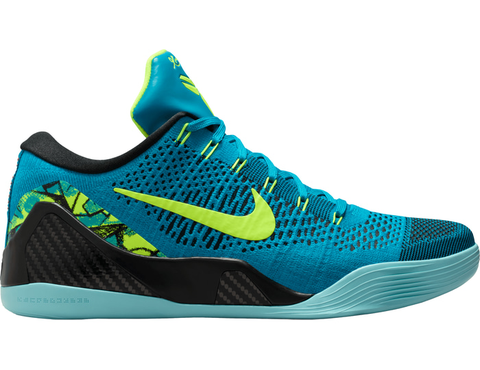 Nike herensneaker groen en blauw