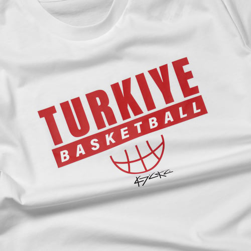 Kickz Turkey Basketball Camiseta de manga corta Blanco — photo 3