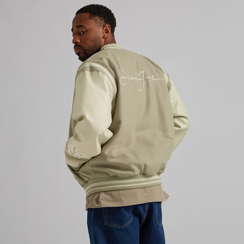 Sean John Logo Collegejacke Chaqueta Beige — foto 5