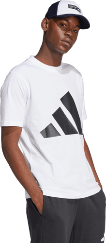 adidas Essentials Big Logo T-Shirt 'Black White' — foto 6