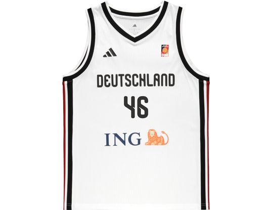 Product gallery, 1 of 2, adidas DBB Germany Bär 46 Jersey Home 2026 Kids White