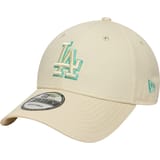 New Era MLB Los Angeles Dodgers Team Outline 9forty Gorra Beige