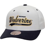Mitchell and Ness NCAA Michigan Wolverines Tail Sweep Pro Gorra Azul