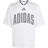 adidas Stadium Graphic Mesh T-Shirt Weiß
