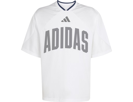 Produktgalerie, 1 of 6, adidas Stadium Graphic Mesh T-Shirt Weiß