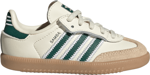 adidas Originals Samba Og Comfort Closure Elastic Lace Kids White