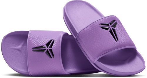 Nike Kobe Offcourt Slides 'Purple Stardust Black' — photo 6