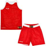 Spalding Conjunto de camiseta Rojo