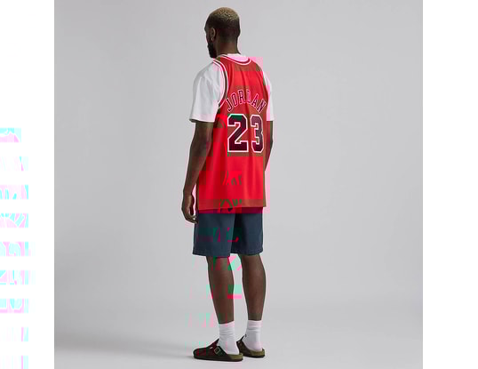 Jordan 1997 Maillot Jordan Bulls Rouge Préscolaire Mitchell Ness