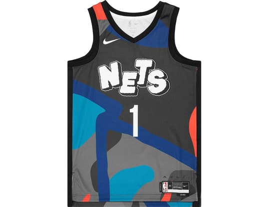 Nike Brooklyn Nets NBA Brooklyn Nets x Kaws Ben S. T-Shirt