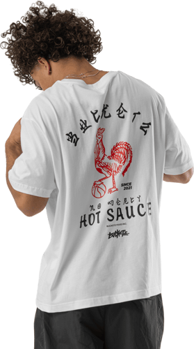 Kickz Hot Sauce Camiseta de manga corta Blanco — photo 7