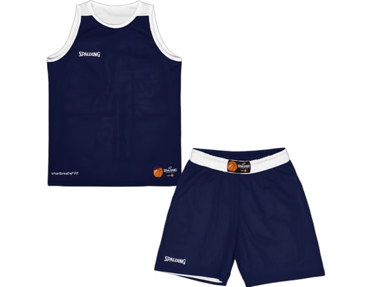 Product gallery, 1 of 2, Spalding Double Face Jersey Set Blue