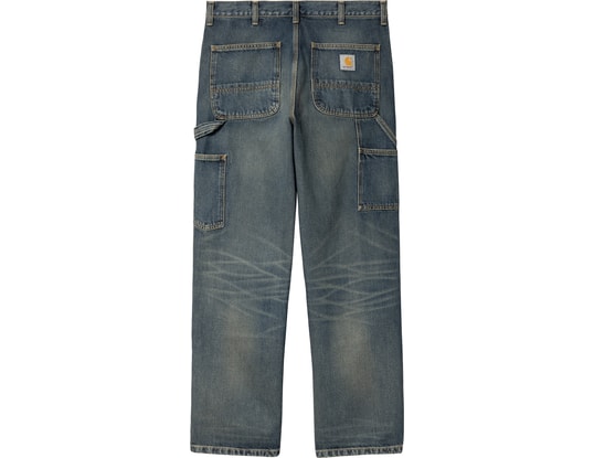 Carhartt WIP Double Knee Pant Blue - 148.95 € | Available at