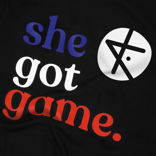 Kickz She Got Game France Camiseta de manga corta Negro — foto 4