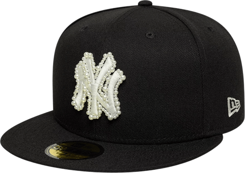 New Era MLB FAUX PEARL 59FIFTY Cap Black — photo 4