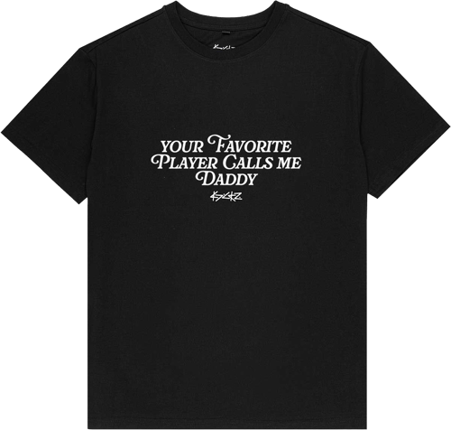 Kickz Favorite Player Camiseta de manga corta Negro