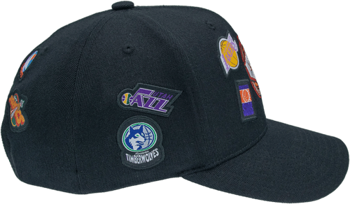 Mitchell & Ness Mitchell and Ness NBA RED WESTERN TEAM Cap Black — foto 2