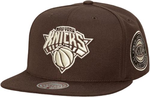 Mitchell & Ness Mitchell and Ness New York Knicks Cap Brown