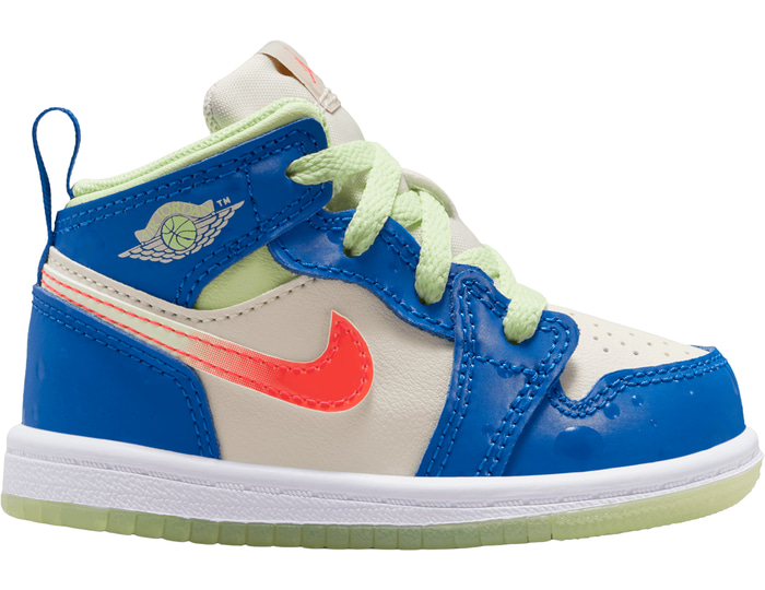Jordan Air Jordan 1 Mid Se Td Game Royal Kids Blau