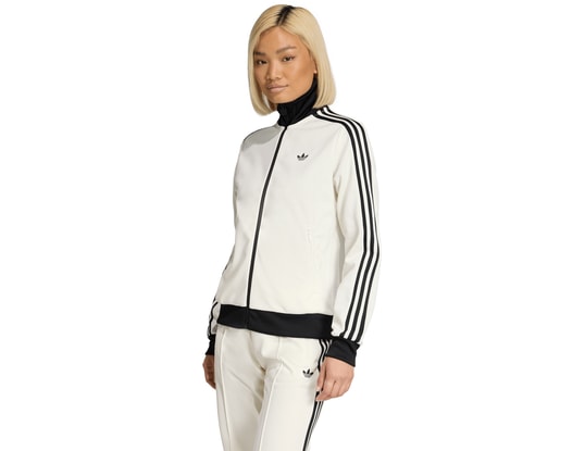 Produktgalerie, 1 of 5, adidas Originals Classic Track Top Jacke Damen Weiß