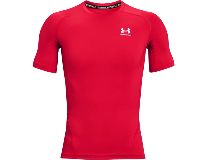 Under Armour Red Baselayer Hg Comp Underwear Shirt C600 Large