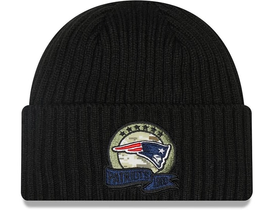 Produktgalerie, 1 of 2, New Era New England Patriots Beanie Blau