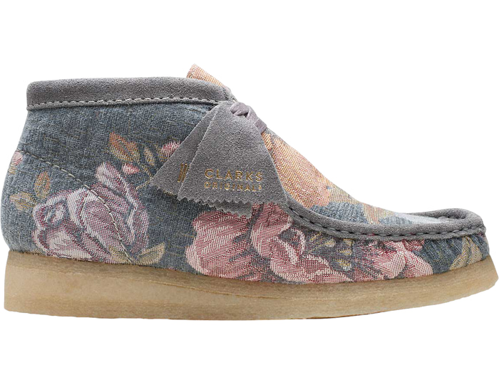 Clarks Wallabee damessneaker blauw