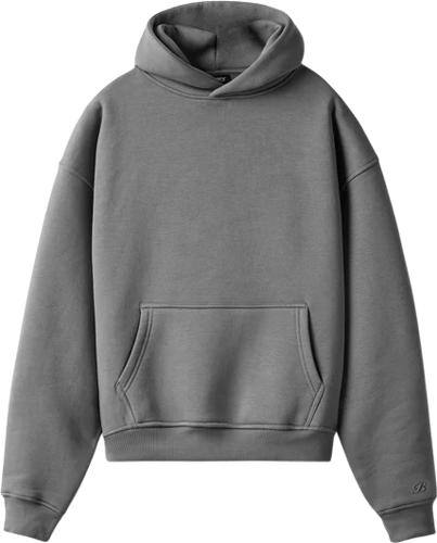 Burocs Basic Hoody Grey