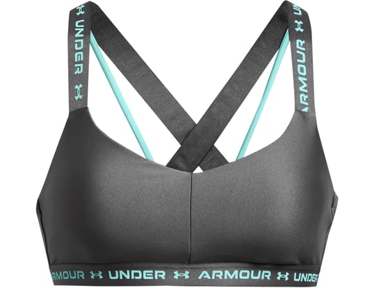 Product gallery, 1 of 2, Under Armour Crossback Low Brassière de sport Femmes Gris C025