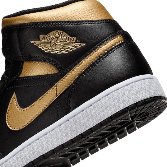 Retro jordan 1 black and gold shop