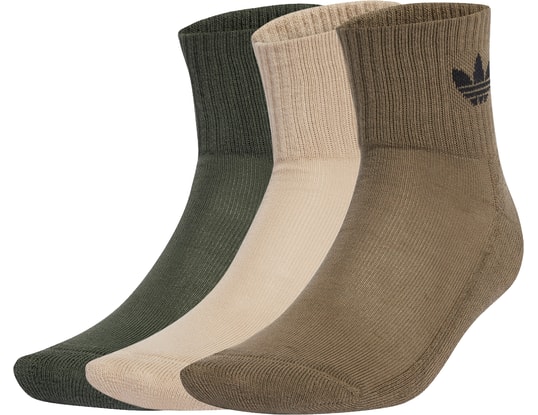 Produktgalerie, 1 of 4, adidas Originals Mid Ankle 3 Pair Socken Grün