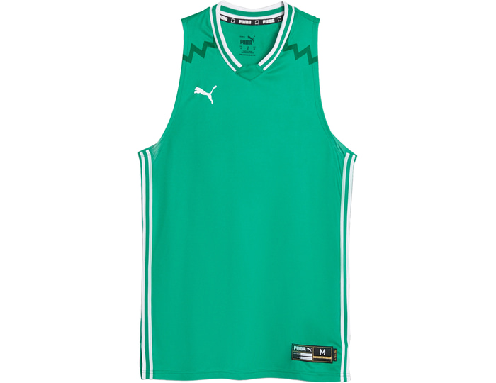 Puma Green Hoops Team Game Jersey C006 Small