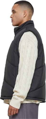 Urban Classic Arrow Puffer Weste Chaqueta negro — foto 6