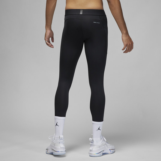 Jordan M J DRI FIT 3 QUARTER TIGHT Basketball Compression Functional Underwear Baselayer