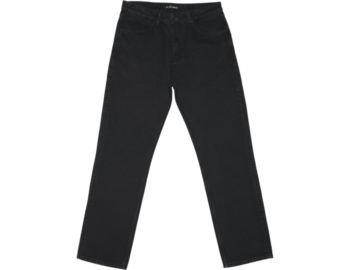 2y Studios Gabrie Basic Straight Jeans Black
