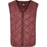 Urban Classic Zipped Weste Chaqueta Rojo
