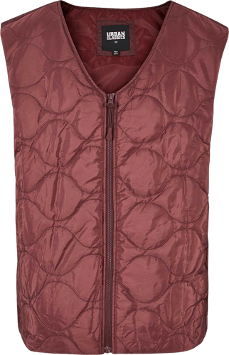 Urban Classic Zipped Weste Chaqueta Rojo