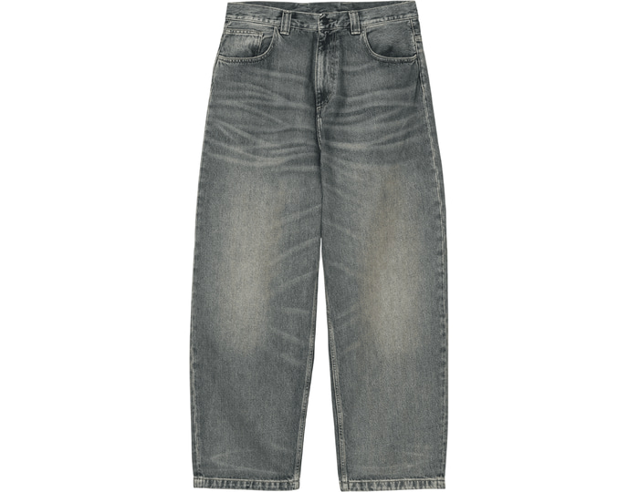 Carhartt WIP - Brandon Worn Used Wash Blue - Jeans - blue - XL - 100% Cotton
