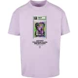 Mister Tee Blend Oversized Camiseta de manga corta Morado