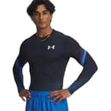 Under Armour Heatgear Sub Crew Longlseeve Ropa Interior De Manga Larga Azul C402