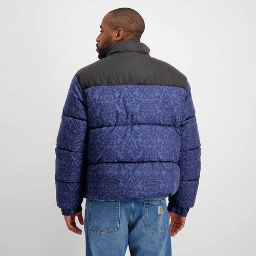 Urban Classic AOP Retro Puffer Chaqueta Azul — foto 5