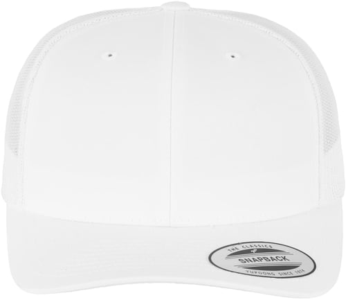 Flexfit Merch Retro Trucker Gorras Blanco — foto 2