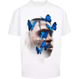 Mister Tee Le Papilloversized Camiseta de manga corta Blanco