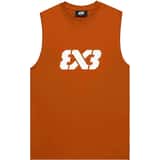 3x3 3X3 Camiseta de tirantes marrón